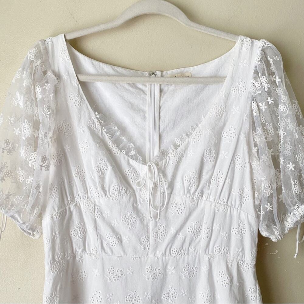 For Love And Lemons White Mini Dress - Picture 4 of 8